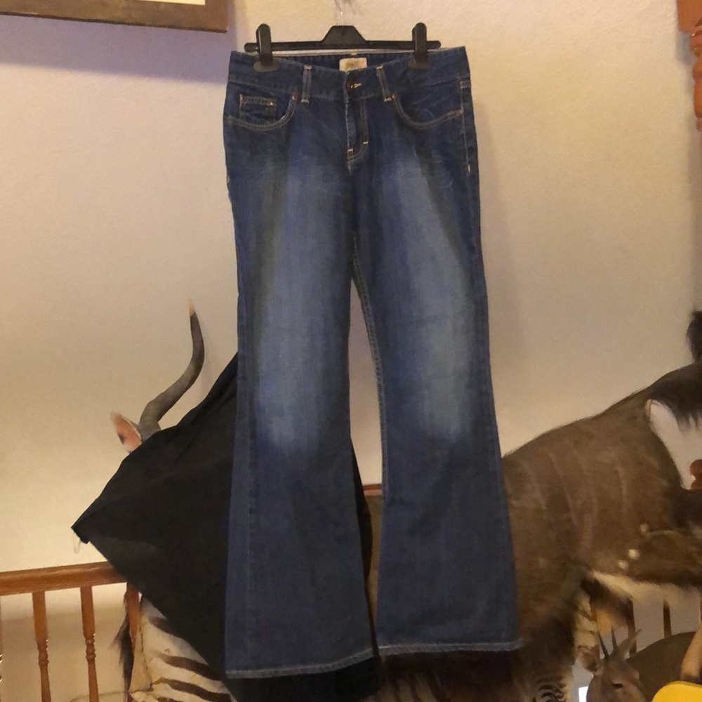 BKE Women’s Dark Blue Denim Jeans - Classic Pocket Stitch - Picture 5 of 8